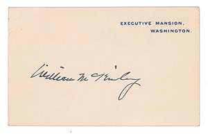 Lot #62 William McKinley - Image 1