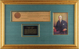 Lot #68 Woodrow Wilson - Image 1