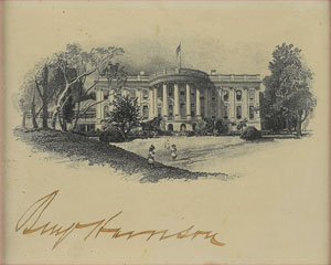 Lot #61 Benjamin Harrison - Image 3