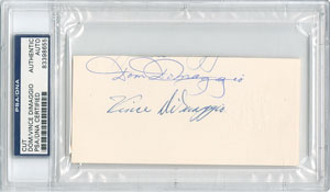 Lot #933  DiMaggio Brothers - Image 3