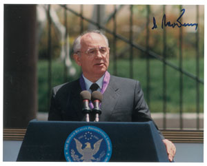 Lot #261 Mikhail Gorbachev - Image 1