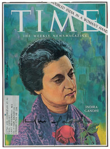 Lot #257 Indira Gandhi - Image 1
