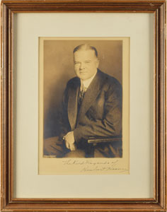 Lot #75 Herbert Hoover - Image 1