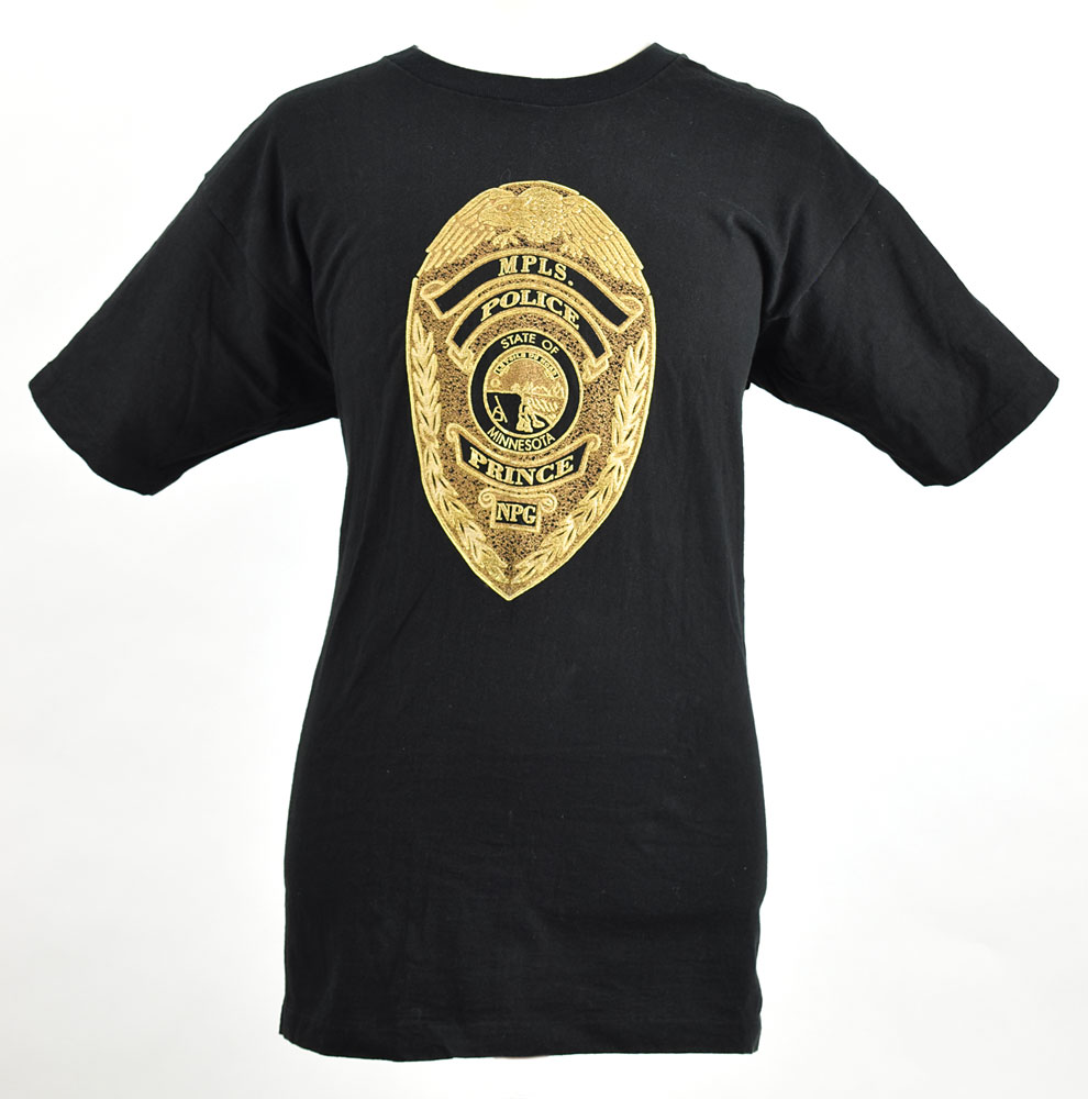 Prince Minnesota Police T-shirt | Sold for $875 | RR Auction