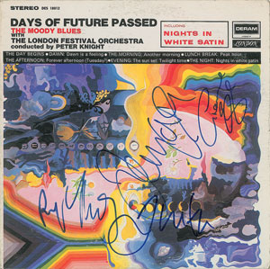 Lot #4454 The Moody Blues Pair of Signed Albums - Image 2