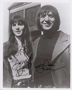Lot #4463  Sonny and Cher Signed Photograph