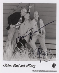 Lot #4457  Peter, Paul, and Mary - Image 1