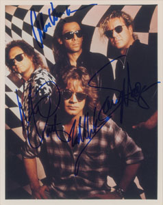 Lot #4537  Van Halen Signed Photograph