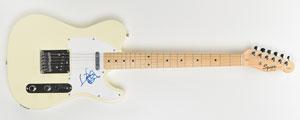 Lot #4099 Keith Richards Signed Guitar - Image 1