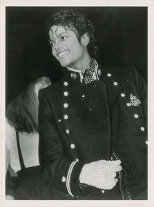 Lot #4175 Michael Jackson 1984 Thriller Tour Original Vintage Photograph - Image 1