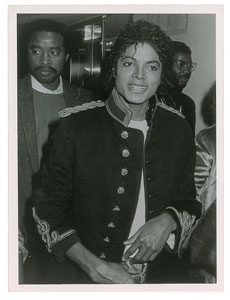 Lot #4178 Michael Jackson Original Vintage Photograph - Image 1