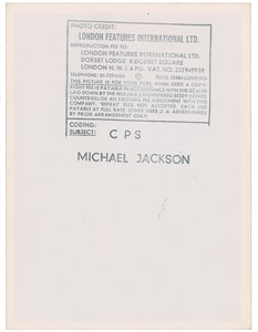 Lot #4178 Michael Jackson Original Vintage Photograph - Image 2