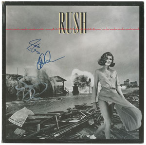 Lot #4526  Rush Signed Album - Image 1