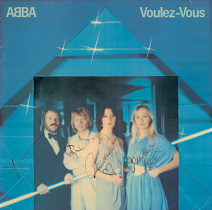 Lot #4485  ABBA Signed Album