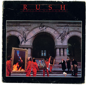 Lot #4527  Rush Signed Album - Image 1