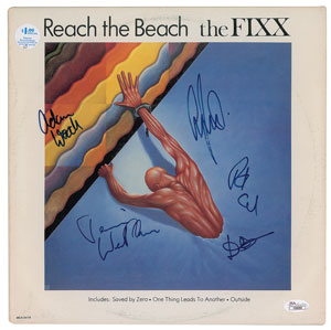 Lot #4685 The Fixx Signed Album - Image 1