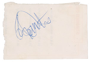 Lot #4417 The Who Signatures