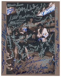 Lot #4237  Blues Legends Signed Photograph (39 Signatures) - Image 1