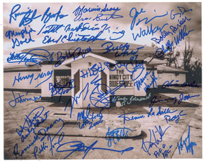 Lot #4238  Blues Legends Signed Photograph (39 Signatures) - Image 1