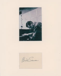 Lot #4264 Bill Evans Signature - Image 1