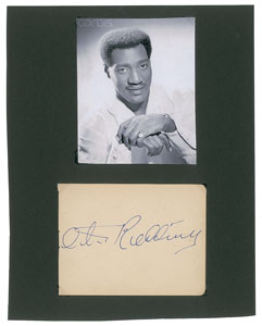 Lot #4310 Otis Redding Signature - Image 1