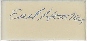 Lot #4276 Earl Hooker Signature - Image 2