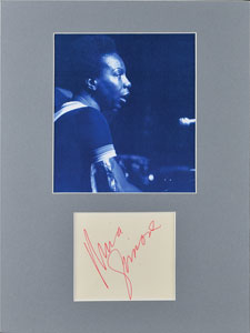 Lot #4314 Nina Simone Signature - Image 1