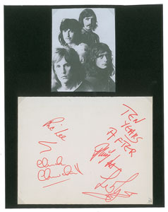 Lot #4472  Ten Years After Signatures