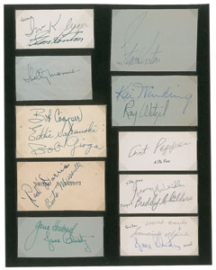 Lot #4290 Stan Kenton's Orchestra Signatures - Image 1