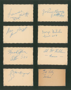 Lot #4266 Dizzy Gillespie and Band Signatures - Image 1