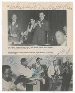 Lot #4250  Clef Recording Signed Photograph - Image 1