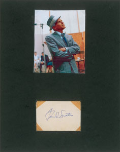Lot #4224 Frank Sinatra Signature - Image 1