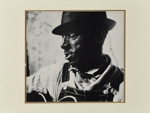 Lot #4300 Mississippi Fred McDowell Signed Photograph - Image 1