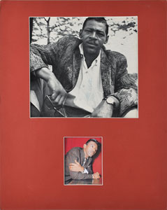 Lot #4221  Little Walter Signed Photograph
