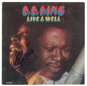 Lot #4291 B. B. King Signed Album - Image 1