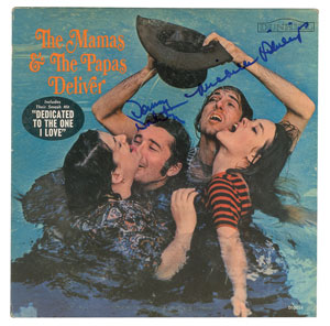 Lot #4450 The Mamas and the Papas Signed Album - Image 1