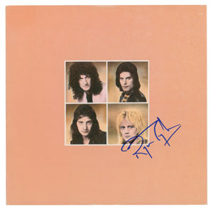 Lot #4615  Queen: May and Taylor Signed Album - Image 2