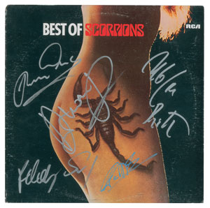 Lot #4620  Scorpions Signed Album - Image 1