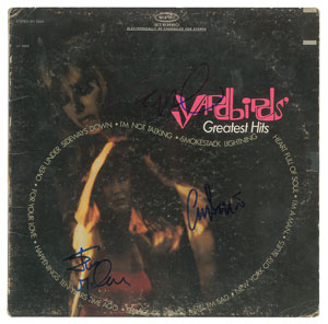 Lot #4483 The Yardbirds Signed Album - Image 1