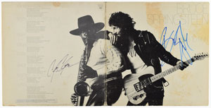 Lot #4625 Bruce Springsteen Signed Album