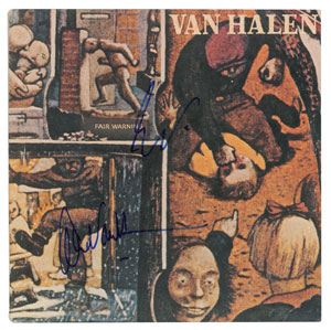 Lot #4635 Eddie and Alex Van Halen Signed Album - Image 1