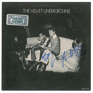 Lot #4638 The Velvet Underground Signed Album