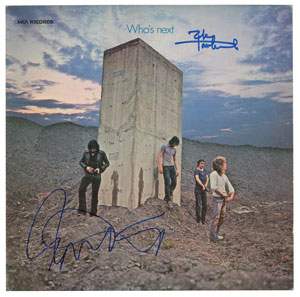Lot #4479 The Who: Daltrey and Townshend Signed