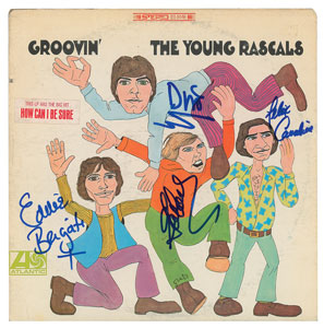 Lot #4484 The Young Rascals Signed Album - Image 1