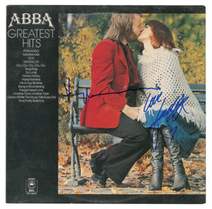 Lot #4538  ABBA Signed Album