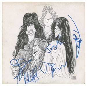 Lot #4542  Aerosmith Signed Album - Image 1