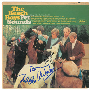 Lot #4422 The Beach Boys Signed Album - Image 1