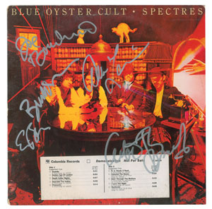 Lot #4554  Blue Oyster Cult Signed Album - Image 1