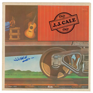 Lot #4557 J. J. Cale Signed Album