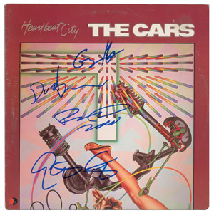 Lot #4558 The Cars Signed Album